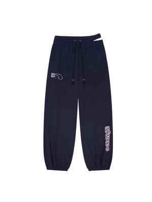 USAHANA JOGGER PANTS [NAVY]
