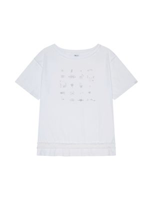 COGIMYUN OVERSIZED T-SHIRT [WHITE]