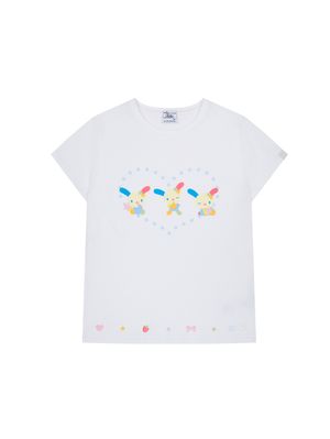 USAHANA BABY T-SHIRT [WHITE]