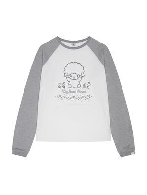 MY SWEET PIANO LONG SLEEVES [WHITE]