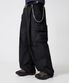 [여름용] VLAD 커브드 밴딩 카고 팬츠_블랙