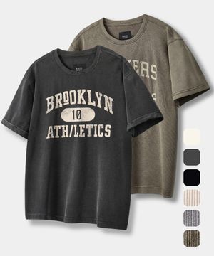 [골지선택] NYC 머슬핏 반팔 티셔츠_6 COLOR