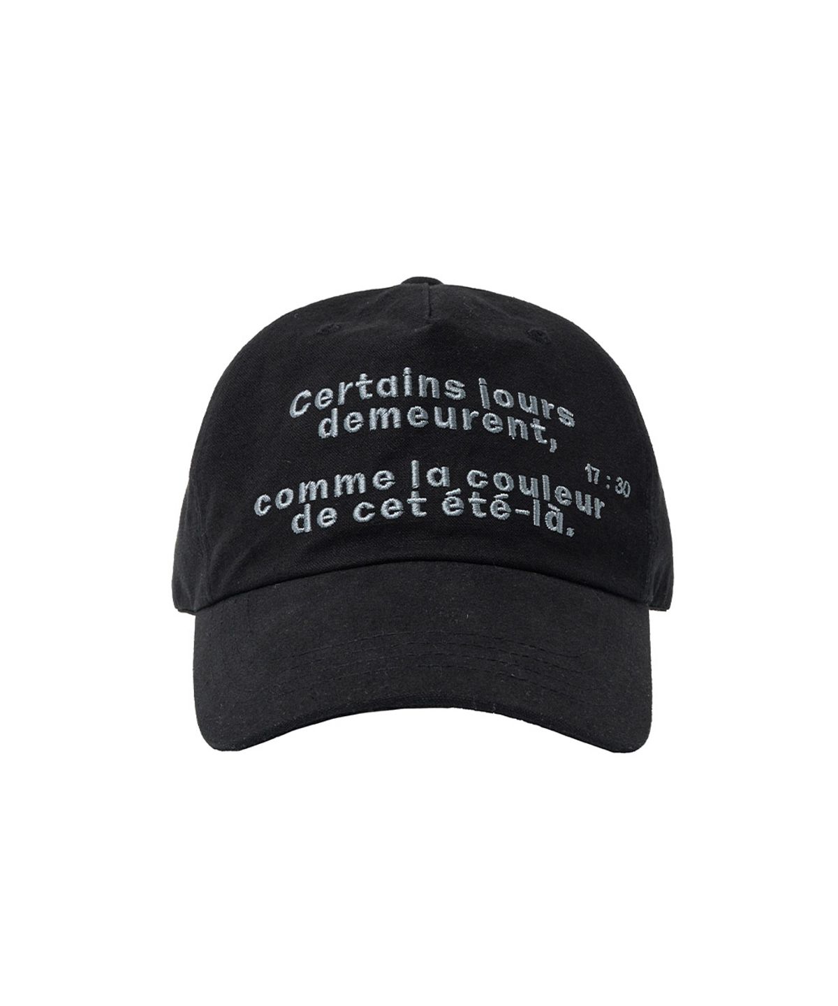 미세키서울 맨(MISEKISEOUL MEN) Comme la 5pannel cap BLACK