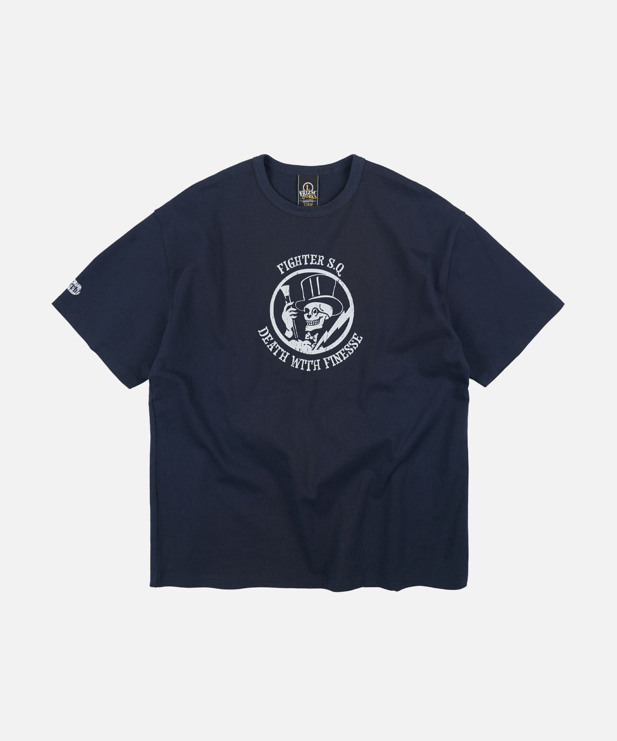 프리즘웍스(FRIZMWORKS) 95TH FIGHTER SQ HALF TEE _ NAVY