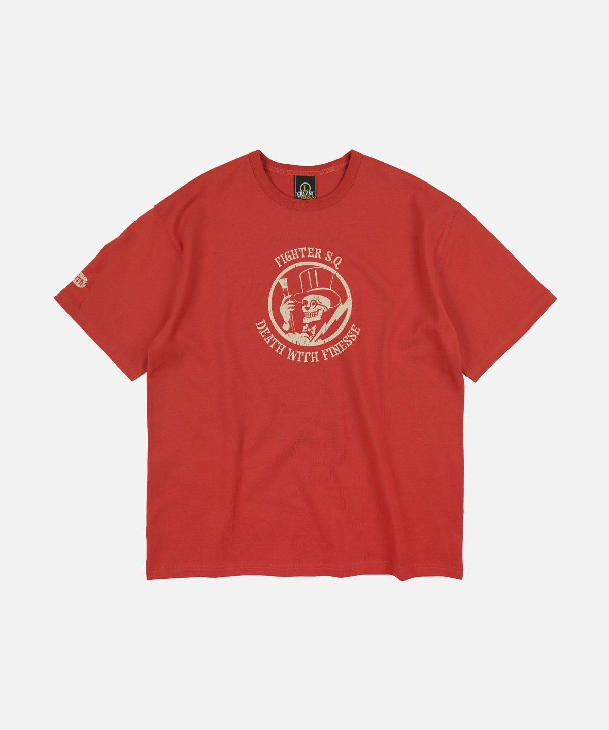 프리즘웍스(FRIZMWORKS) 95TH FIGHTER SQ HALF TEE _ BRICK