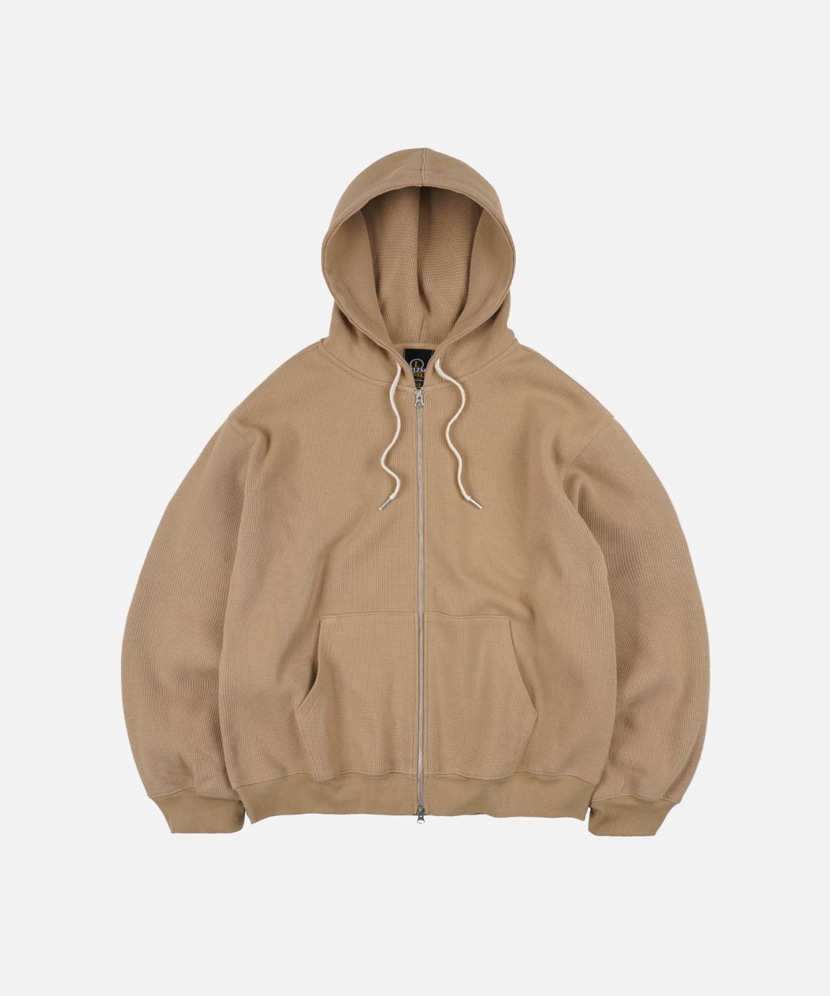 프리즘웍스(FRIZMWORKS) WAFFLE HOOD ZIP UP PARKA _ BEIGE