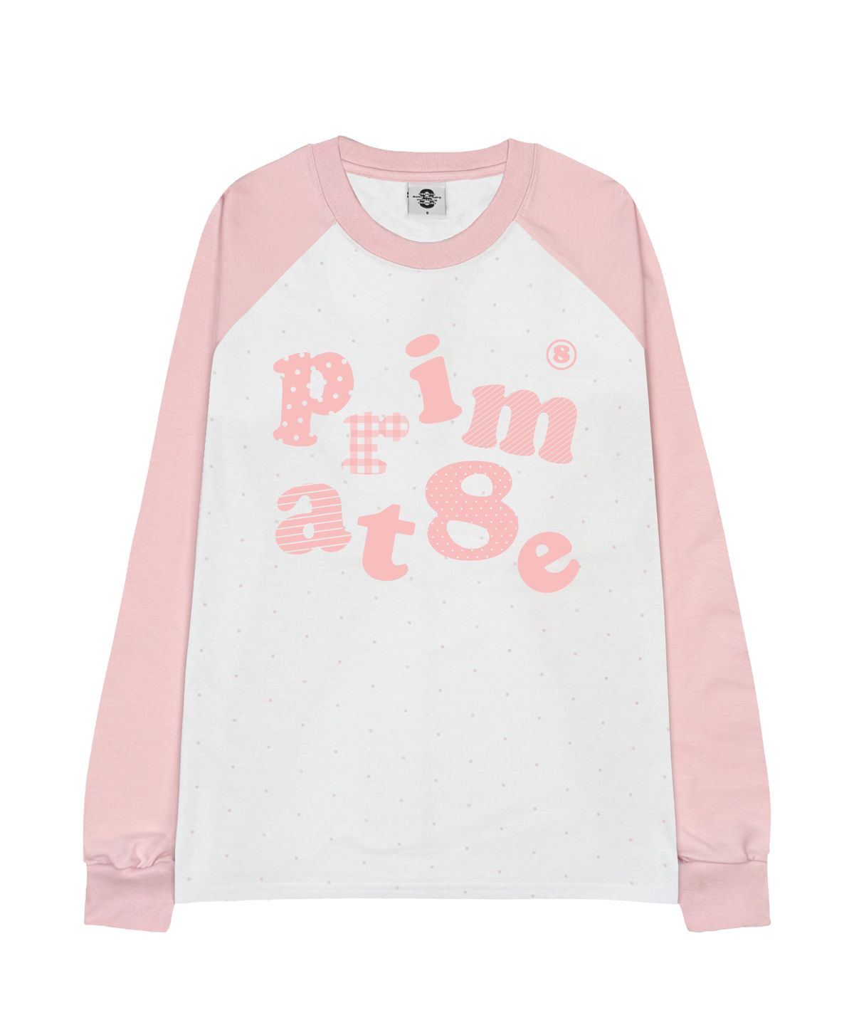 프라임에이트(PRIMATE) LOOP 땡땡이 래글런 롱 슬리브 3 COLORS