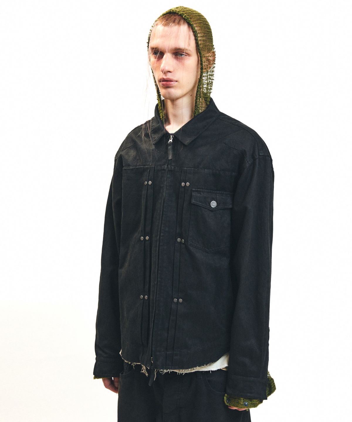레어리티스(NINE RARITIES) Washed Curve Jacket