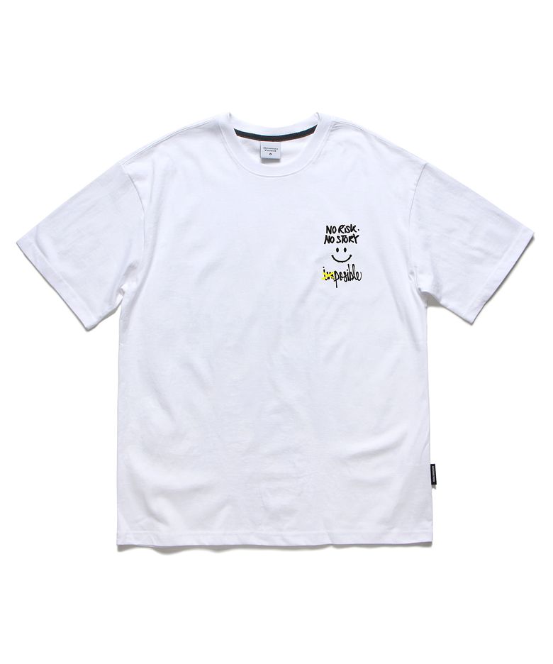 노스토리 오버핏 티셔츠 화이트 (NO STORY T-SHIRT WHITE)