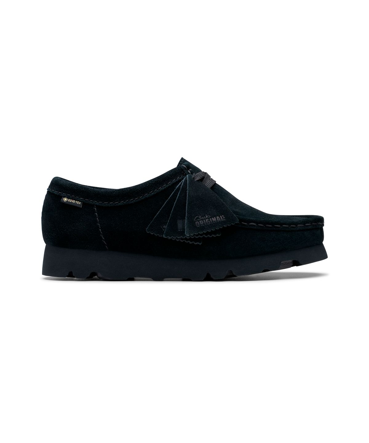 클락스 오리지널스(CLARKS ORIGINALS) (여성) 왈라비 GTX - 블랙 스웨이드 / 26179258