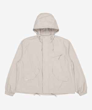 밀리터리 후드 숏 자켓 라이트 그레이 M