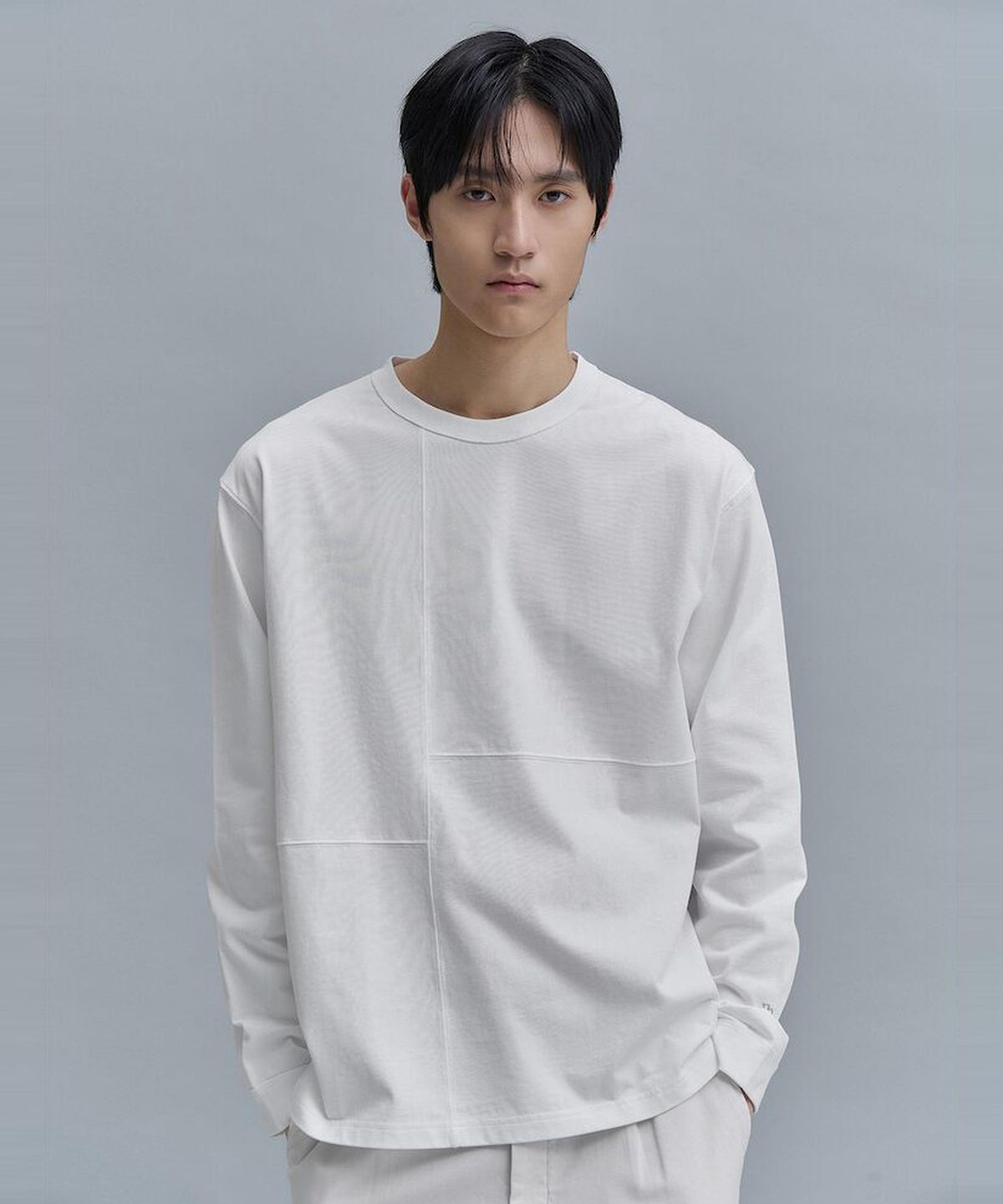 시프트지(SHIFT.G) Jersey Patch Round T  White