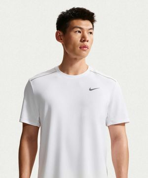 마일러 드라이 핏 UV 차단 반소매 러닝 탑 M - 화이트 / IF2083-100