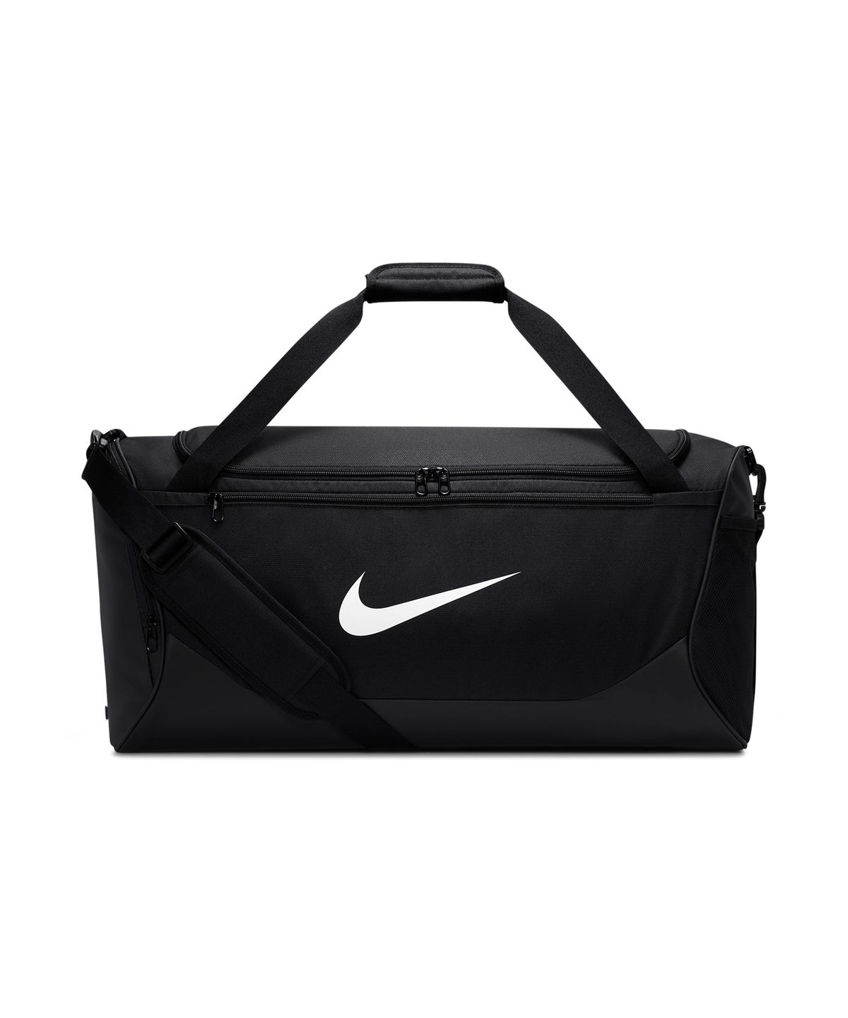 나이키(NIKE) 브라질리아 트레이닝 더플백(미디엄, 60L) - 블랙:화이트 / IB4392-010