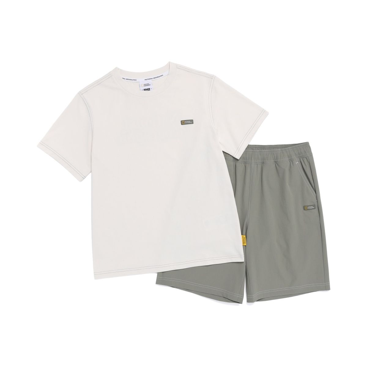 내셔널지오그래픽 키즈(NATIONAL GEOGRAPHIC KIDS) K262UPB910 5부 상하 SET IVORY