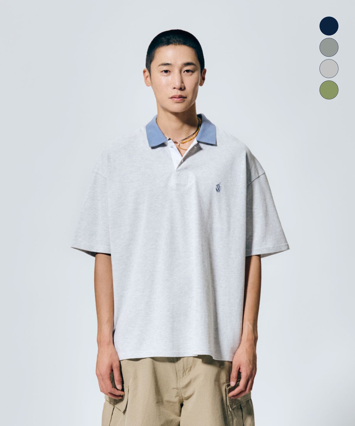 노티카(NAUTICA) 클래식 로고 폴로 티셔츠(4colors) NPO4976