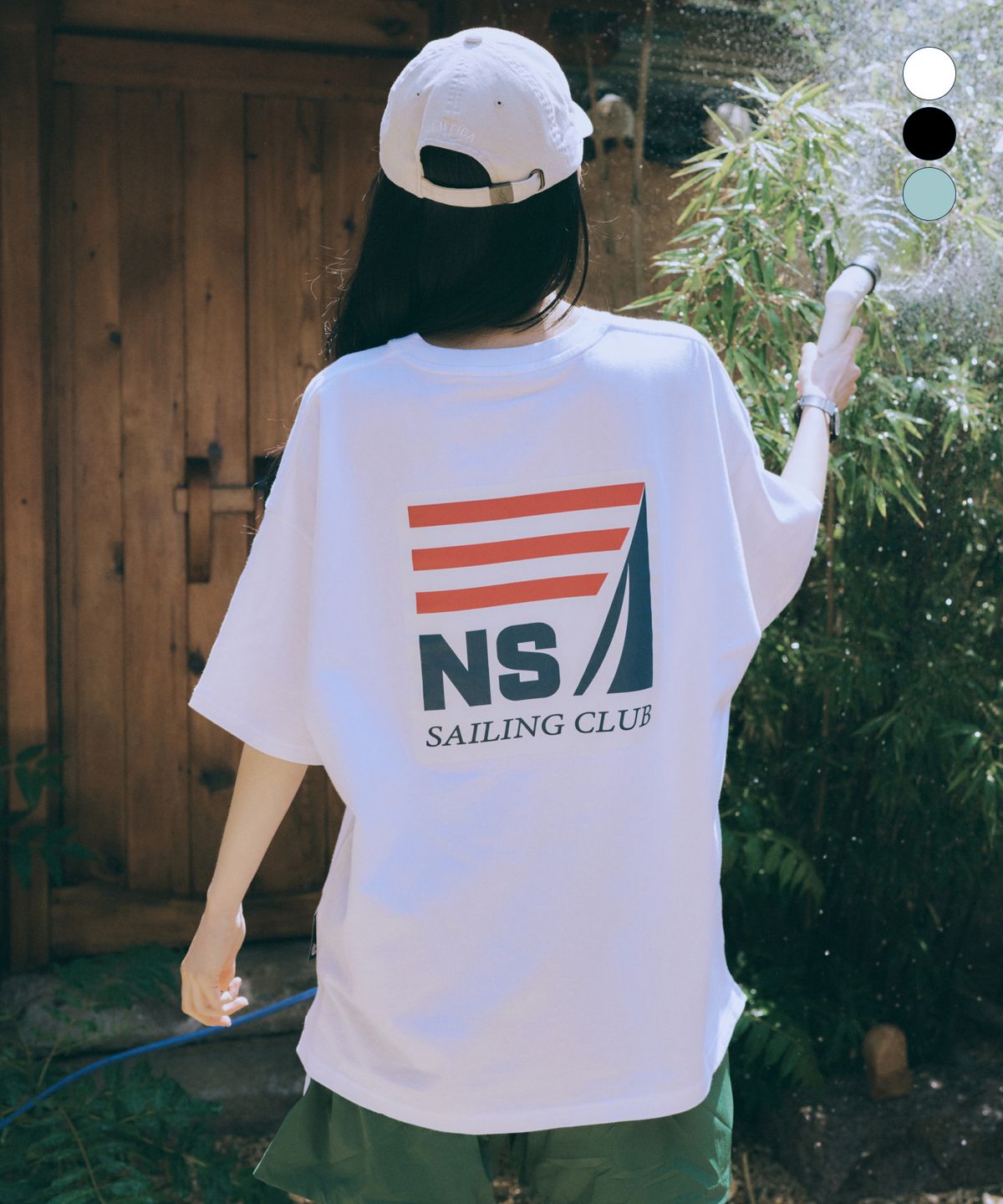 노티카(NAUTICA) 세일링 클럽 티셔츠(3colors) NTS4846