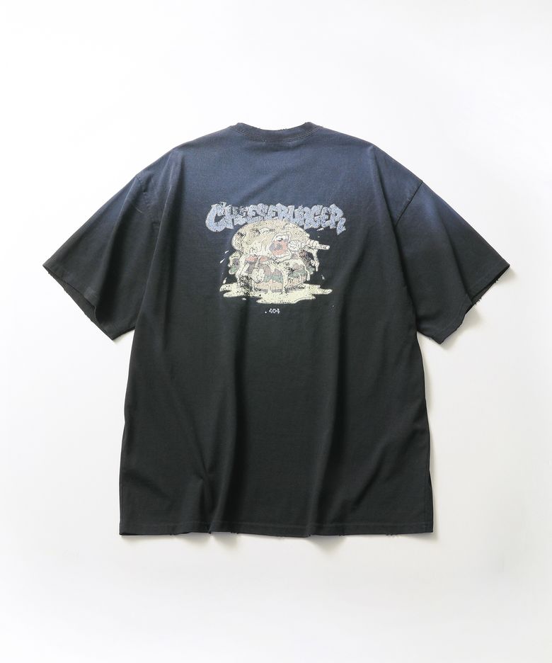 CHEESE BURGER TEE BLACK