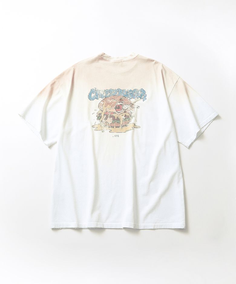 CHEESE BURGER TEE WHITE