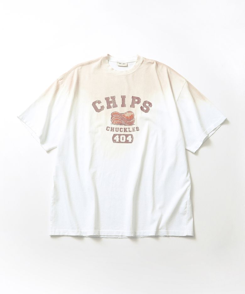 CHIPS TEE WHITE