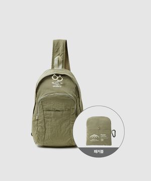 팩잇 경량 패커블 슬링백 라이트 그린 UR223CBG42
