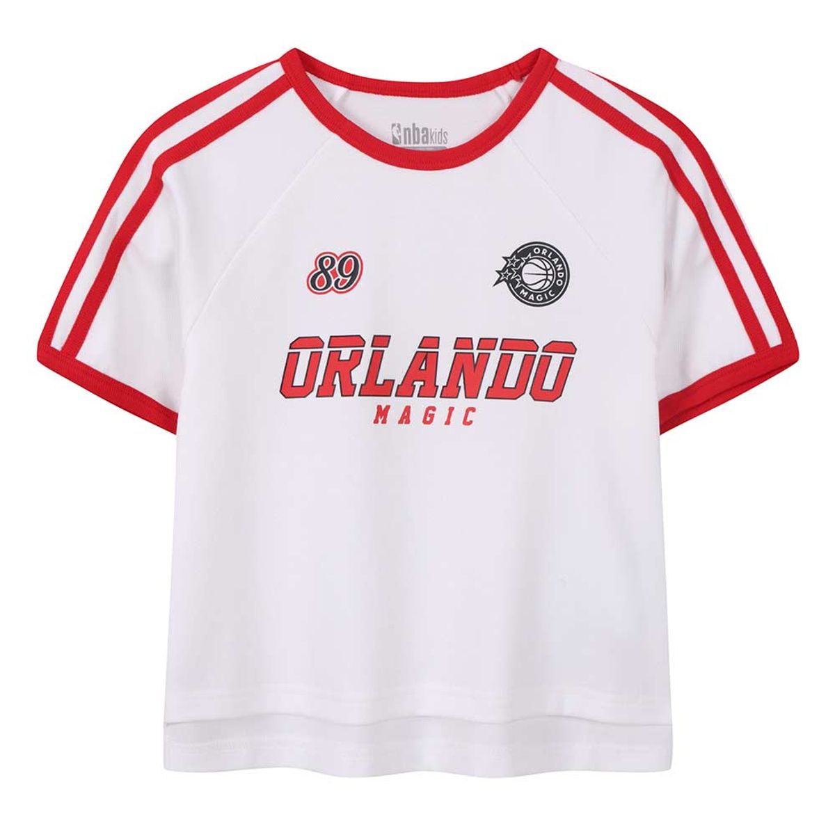 엔비에이 키즈(NBA KIDS) ORL 여아 스포티 링거티셔츠(K262TS670P) 화이트