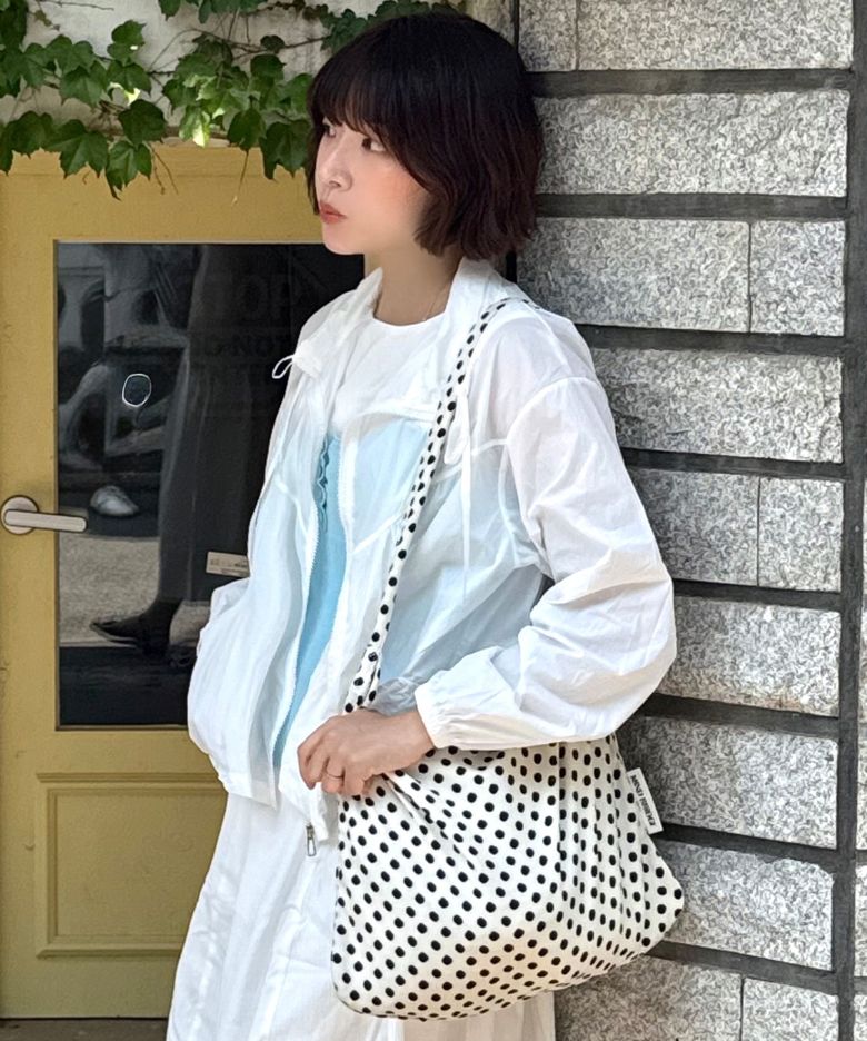 [ON][W][랩탑 수납 가능]패턴 숄더 에코백 - 4color