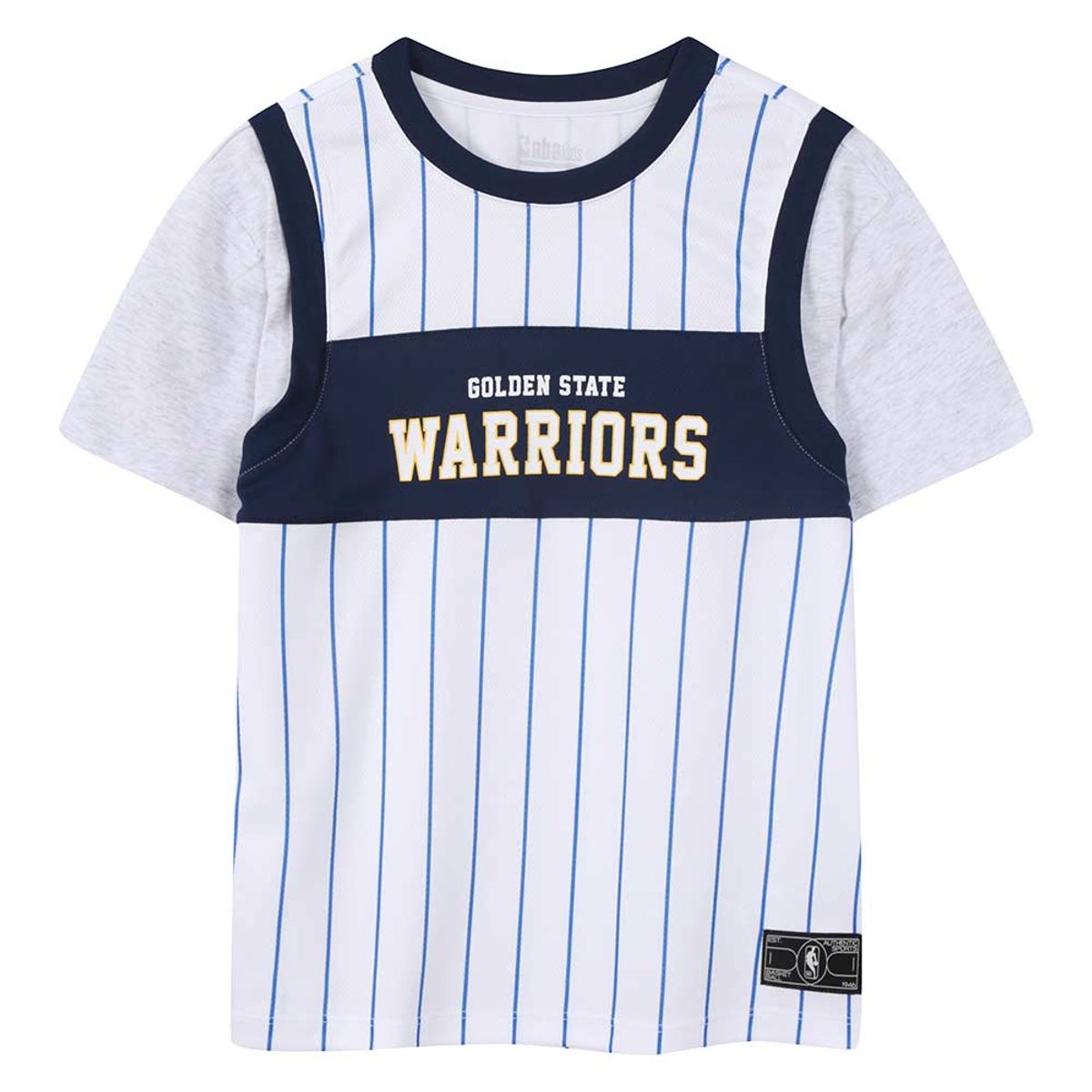 엔비에이 키즈(NBA KIDS) 팀 어센틱 유니폼 레이어드 반팔티 (K262TS060P) 네이비