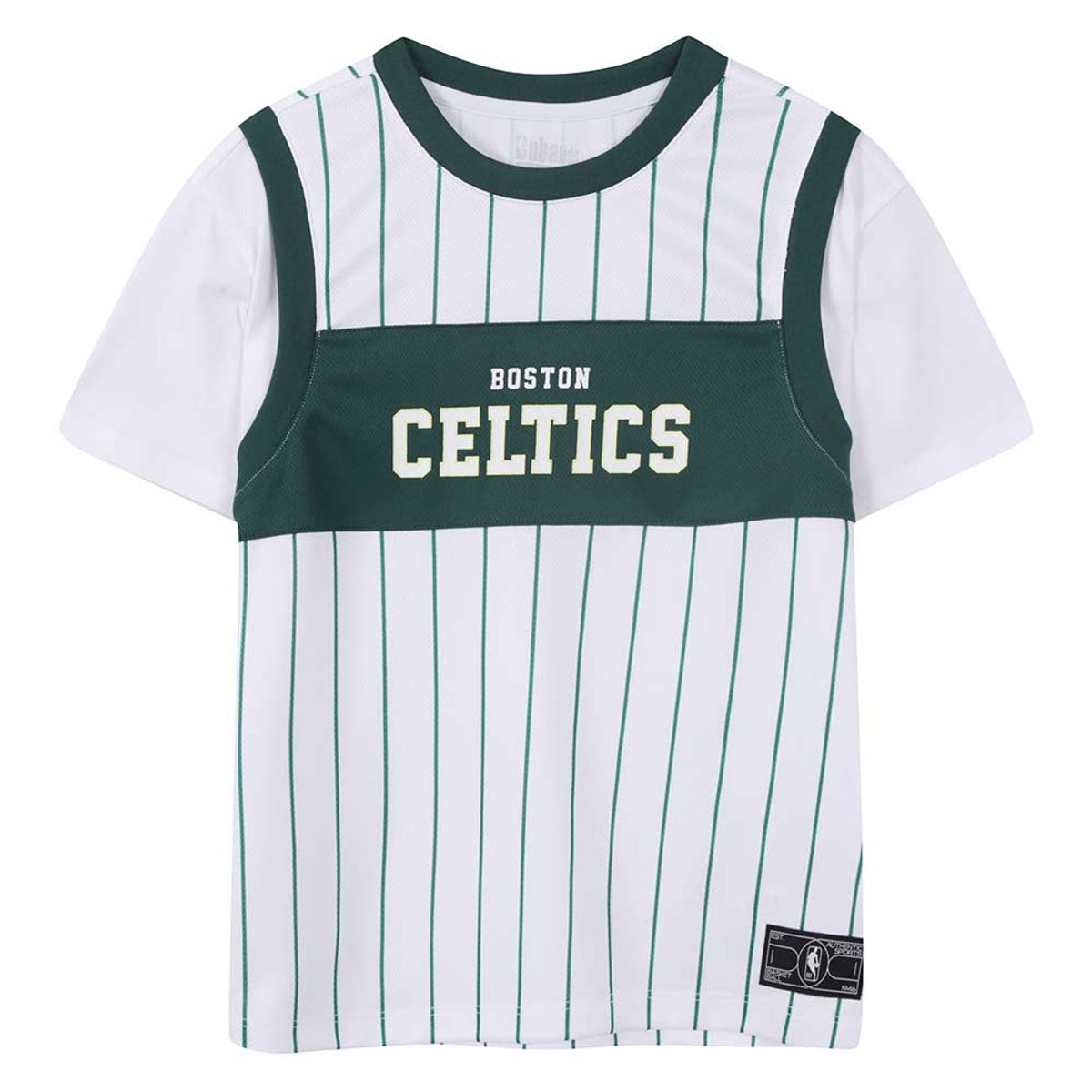 엔비에이 키즈(NBA KIDS) 팀 어센틱 유니폼 레이어드 반팔티 (K262TS060P) 그린