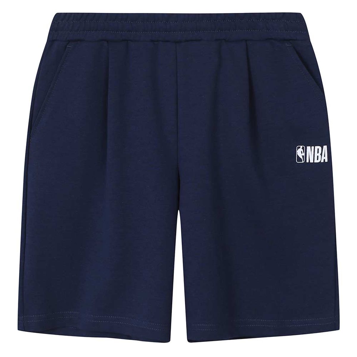 엔비에이 키즈(NBA KIDS) 에센셜 로고 져지 5부 쇼츠(K262TP170P) 네이비