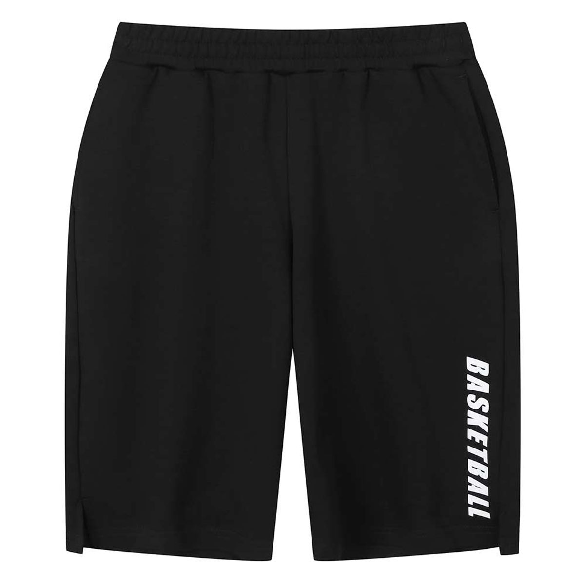 엔비에이 키즈(NBA KIDS) 에센셜 버뮤다 7부 팬츠(K262TP160P) 블랙