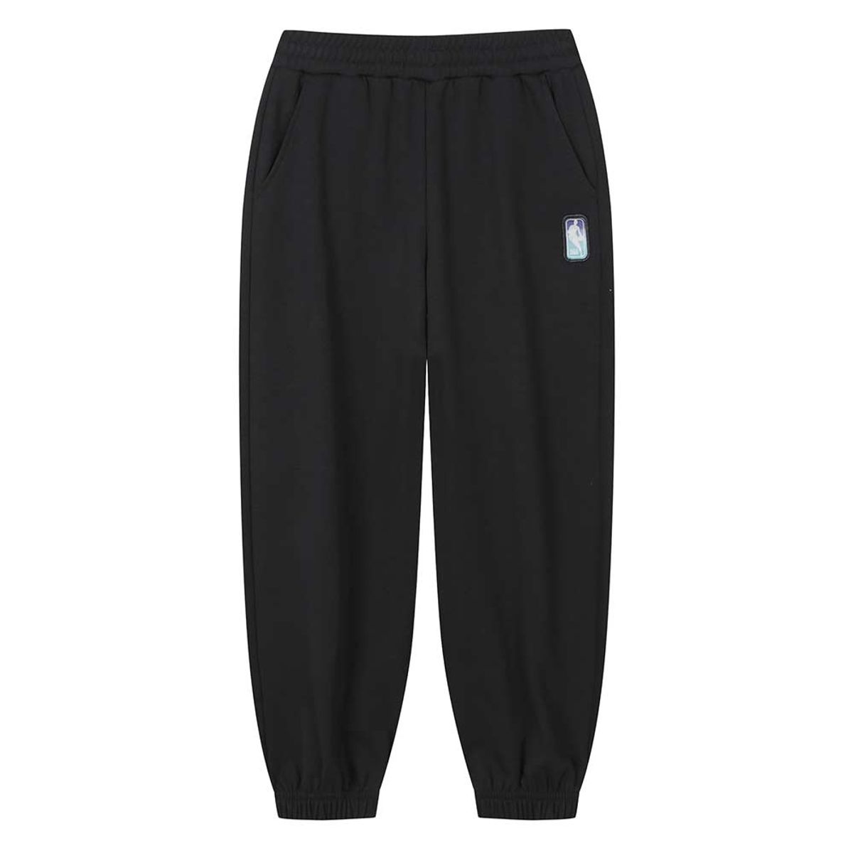 엔비에이 키즈(NBA KIDS) 렌티큘러 와펜 조거팬츠(K262TP150P) 블랙