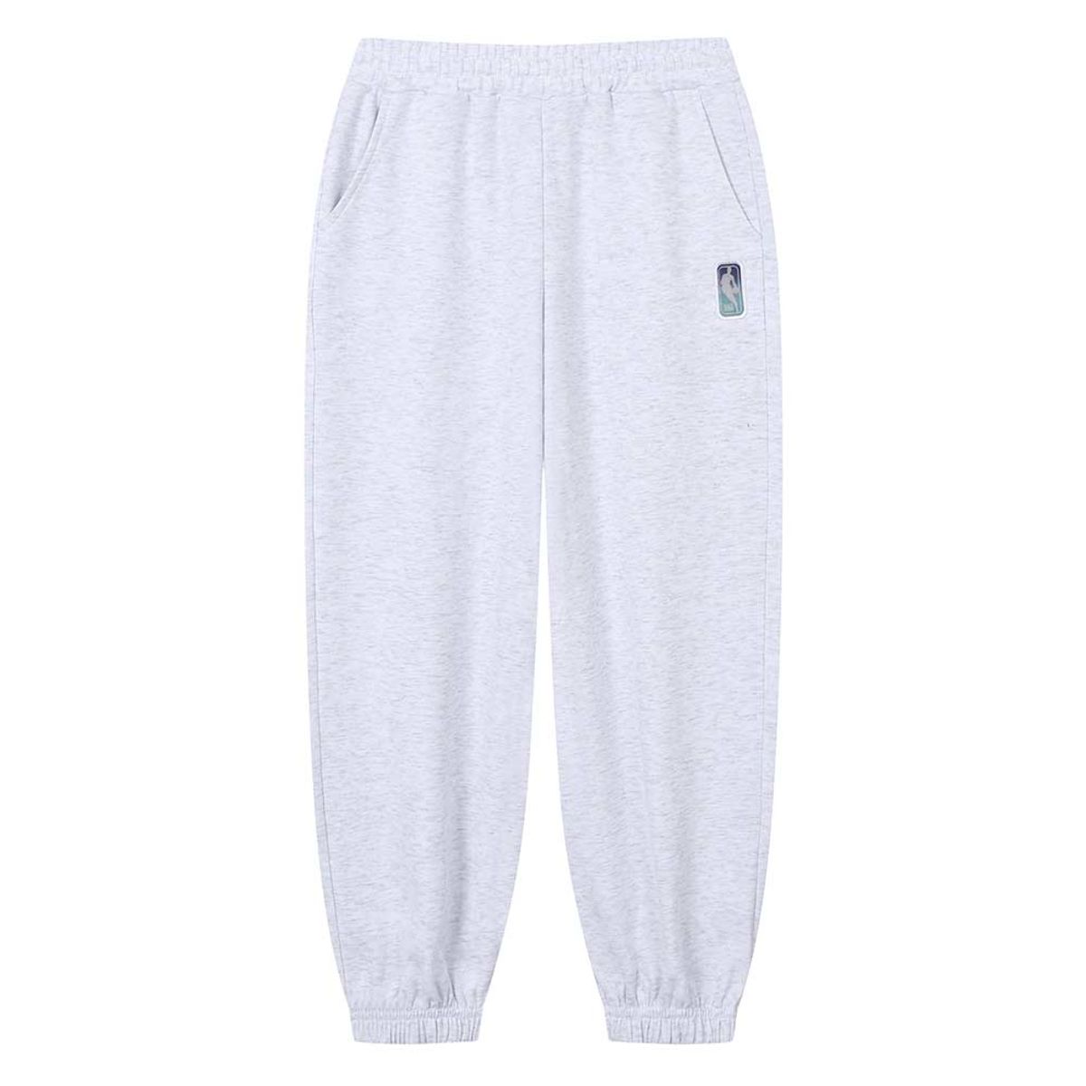 엔비에이 키즈(NBA KIDS) 렌티큘러 와펜 조거팬츠(K262TP150P) 라이트 그레이