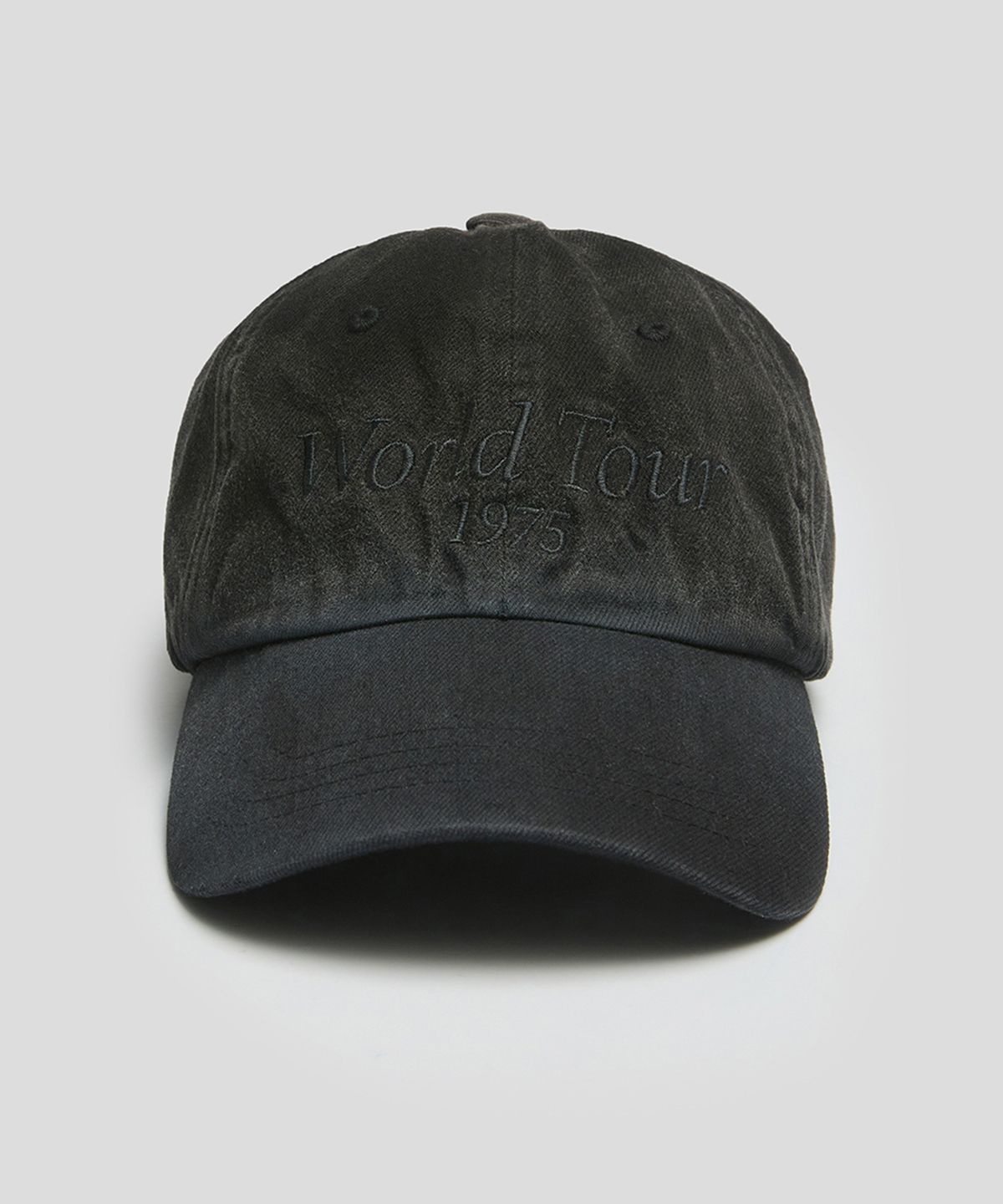 엠엠아이씨(MMIC) WORLD TOUR CAP (WASHED BLACK)