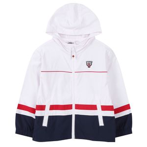 팀 어센틱 컬러블럭 바람막이(K262JP010P) 네이비