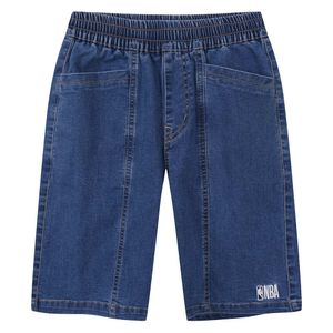 절개포인트 스판 데님 4부쇼츠(K262DP130P) 블루