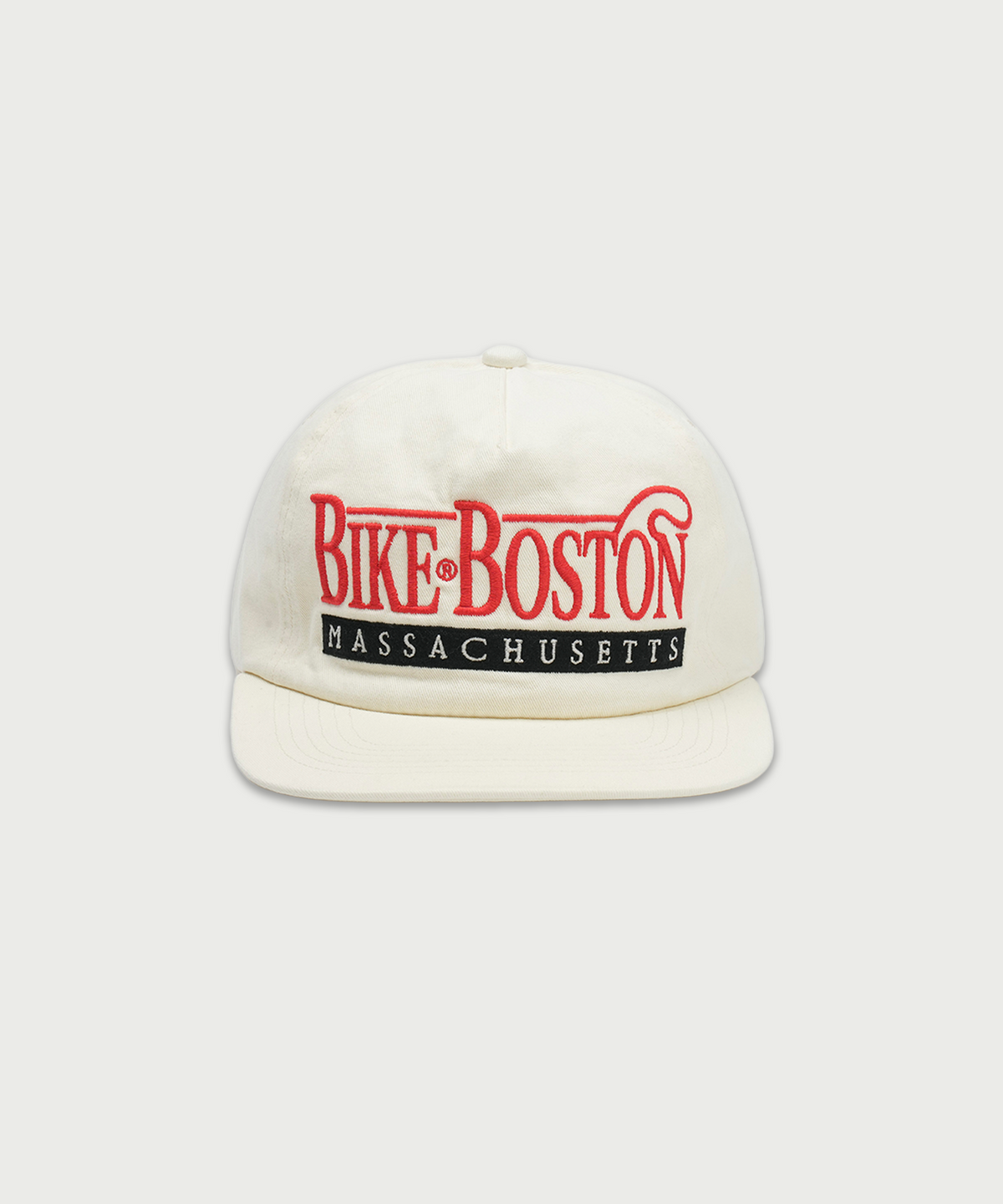 바이크(BIKE) 보스턴 쉐리프 로고 캡 아이보리