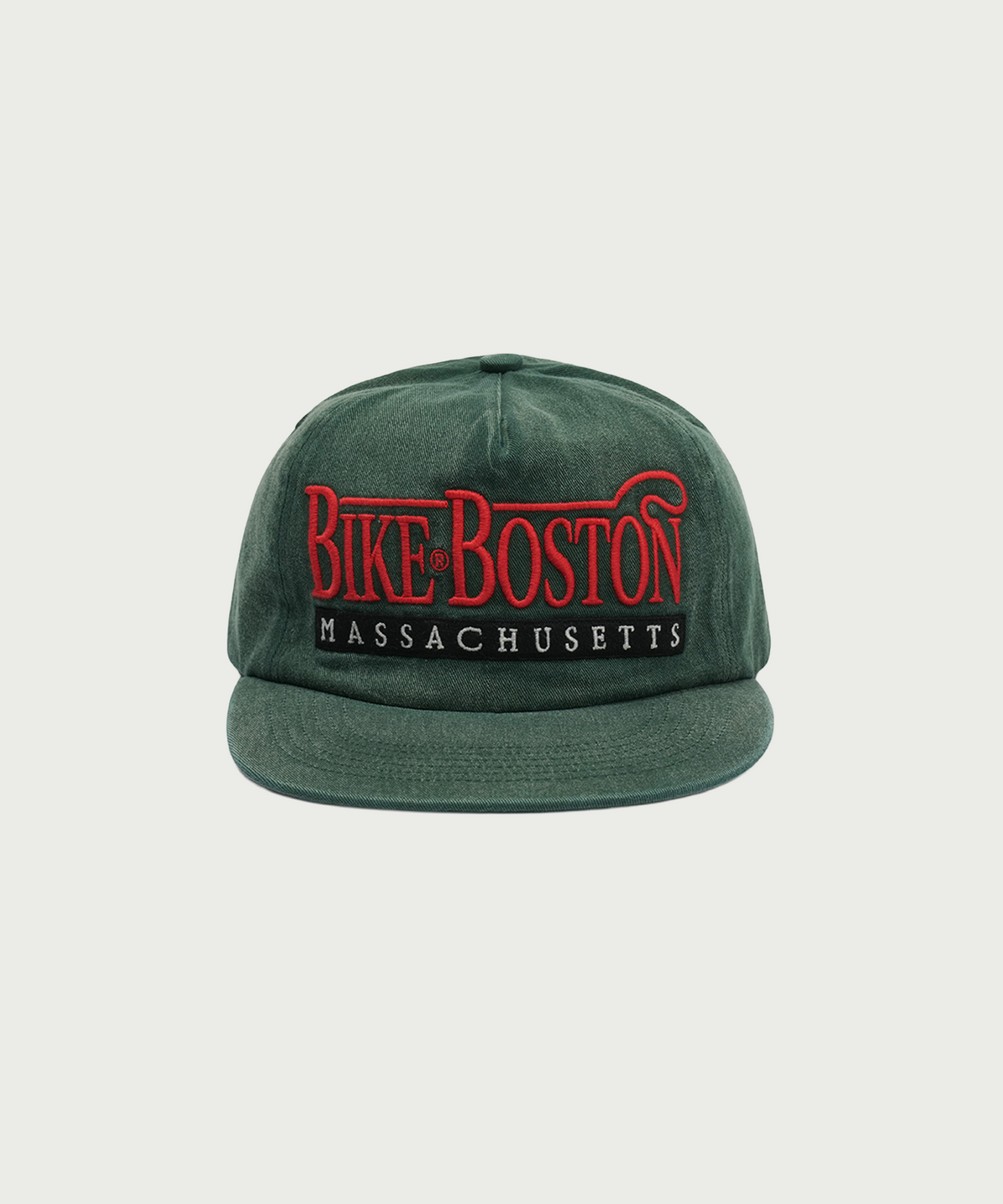 바이크(BIKE) 보스턴 쉐리프 로고 캡 그린