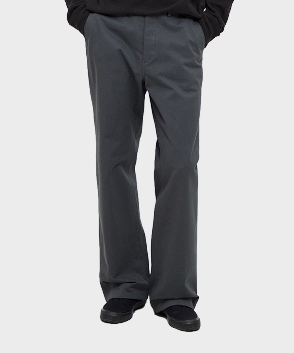 테일던(TAILDERN) Classic Chino Pants Dark Grey