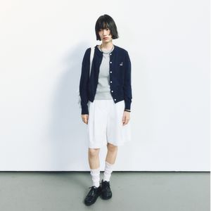 우먼스 린넨 가디건 1921 다크네이비