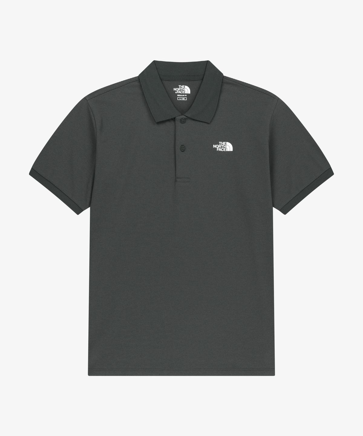 노스페이스(THE NORTH FACE) NT7PS01K 베이든 반팔 폴로 CHARCOAL GREY