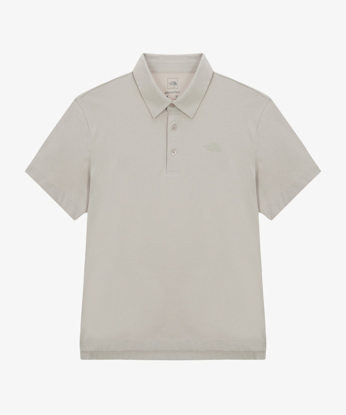 노스페이스(THE NORTH FACE) NT7PS08B 남성 올데이 반팔 폴로 BEIGE