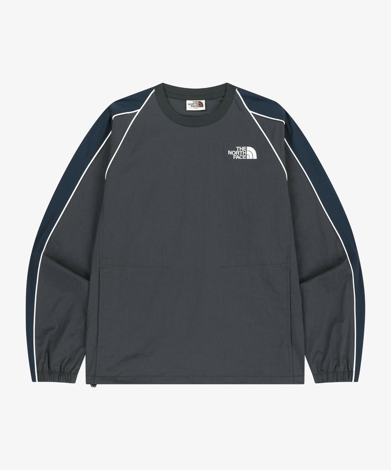 NM5MS04K 화이트라벨 브리오 크루넥 DARK CHARCOAL