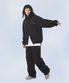 [SET] Essential Two Way Light Windbreaker Set-Up_Black