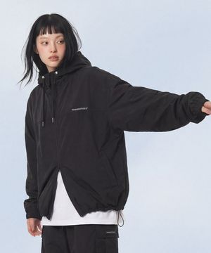 Essential Two Way Light Windbreaker_Black