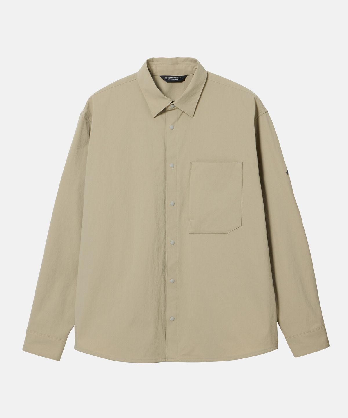 데상트(DESCENTE) [ALLTERRAIN 81] CORDURA STRETCH LONG SLEEVE SHACKET 베이지 SR113KSR11