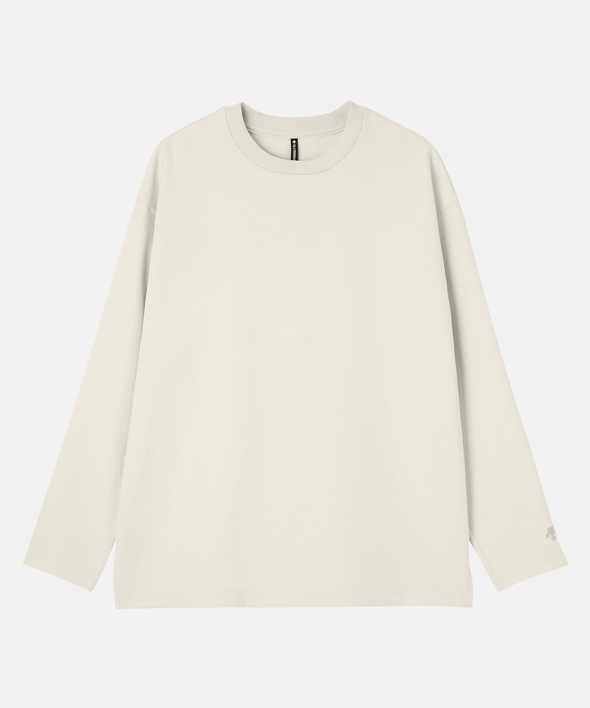 데상트(DESCENTE) [ALLTERRAIN I/O] STRETCH TWILL LONG SLEEVE T-SHIRT 화이트 SR113KTL13