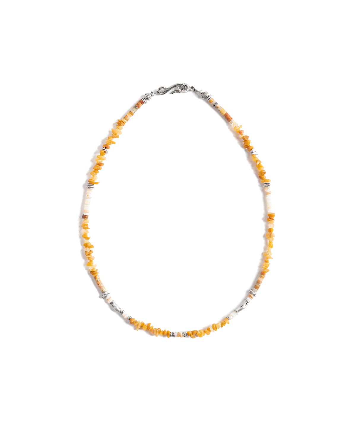 와일드 브릭스(WILD BRICKS) W25 STONE BEAD NECKLACE (yellow)