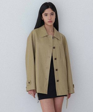 레더 셔츠형 자켓 NEL6SM221_96