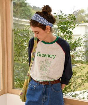 배색나그랑나염티셔츠 (YZTS2512027)